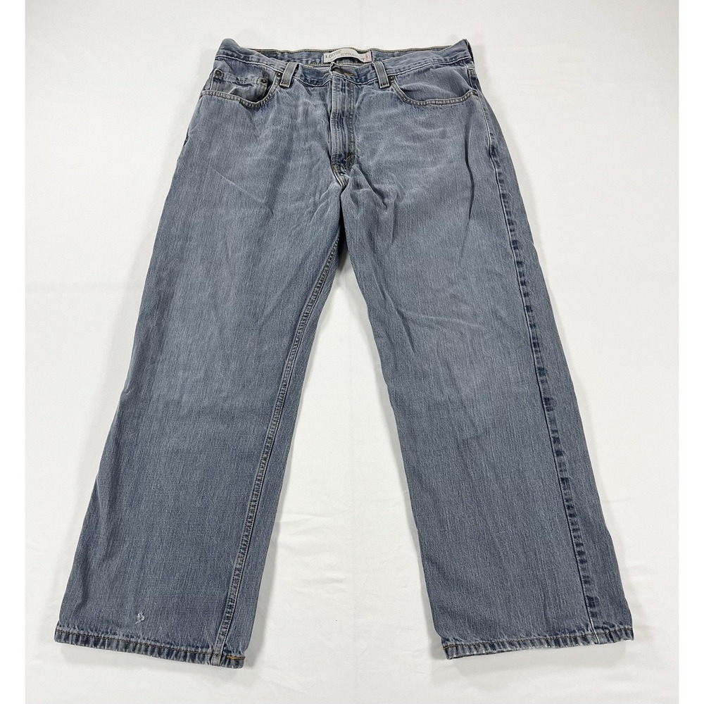 Levi's 569 Loose Straight Jeans Mens 36x30 Measures 37x28 Static Blue Y2K Skater
